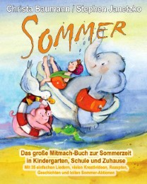 Sommer - Das große Mitmach-Buch zur Sommerzeit in Kindergarten, Schule und Zuhause - Cover