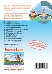 Indianer-Lieder für Kinder - 10 wunderschöne neue Indianer-Lieder für Kinder zum Mitsingen, Tanzen und Bewegen - Abbildung 1