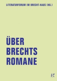Über Brechts Romane - Cover