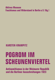 Pogrom im Scheunenviertel - Cover