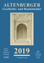 Altenburger Geschichts- und Hauskalender 2019