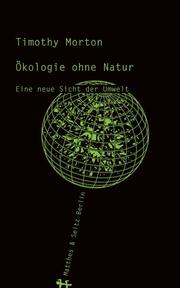 Ökologie ohne Natur - Cover