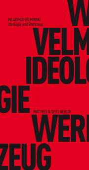 Ideologie und Werkzeug. - Cover