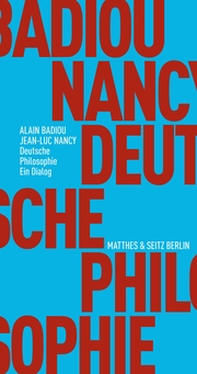 Deutsche Philosophie. Ein Dialog - Cover