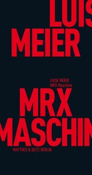 MRX-Maschine - Cover
