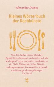 Kleines Wörterbuch der Kochkünste - Cover