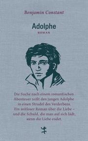 Adolphe - Cover