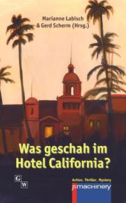 Was geschah im Hotel California? - Cover