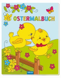 Ostermalbuch mit Glitzercover