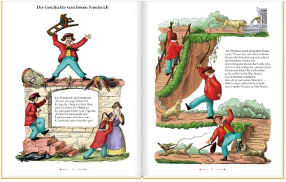 Trötsch Kinderbuch Struwwelpeter und Max und Moritz - Illustrationen 1
