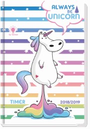 Schülerkalender Unicorn/Einhorn 2018/2019