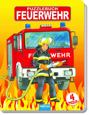 Feuerwehr Puzzlebuch - Cover