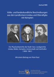 Volks- und landeskundliche Beschreibungen aus den Landkreisen Lindau und Oberallgäu mit Kempten - Cover
