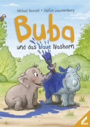Buba und das blaue Nashorn - Cover