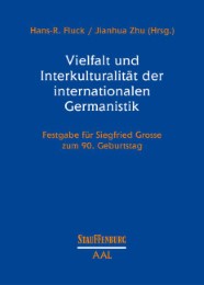 Vielfalt und Interkulturalität der internationalen Germanistik - Cover