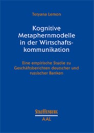 Kognitive Metaphernmodelle in der Wirtschaftskommunikation - Cover
