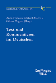 Text und Kommentieren im Deutschen