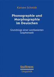 Phonographie und Morphographie im Deutschen - Cover