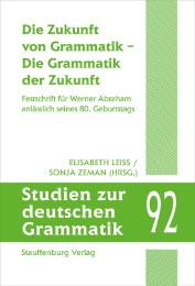 Die Zukunft von Grammatik - Die Grammatik der Zukunft - Cover