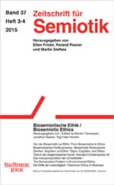 Zeitschrift für Semiotik / Biosemiotische Ethik / Biosemiotic Ethics