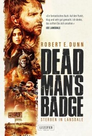 DEAD MAN'S BADGE - STERBEN IN LANSDALE - Cover