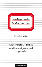 Mitteilungen aus dem Sudelbuch des Lebens - Cover