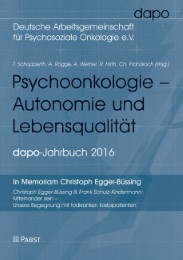 Psychoonkologie - Autonomie und Lebensqualität - Cover