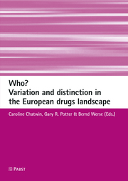 Who? Variation and distinction in the European drugs landscape