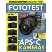 FOTOTEST - Das unabhängige Magazin für digitale Fotografie von IMTEST - Cover
