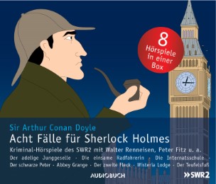 Acht Fälle für Sherlock Holmes - Cover