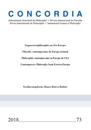 Gegenwartsphilosophie aus Ost-Europa - Cover