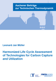 Harmonized Life Cycle Assessment of Technologies for Carbon Capture and Utilizat - Cover