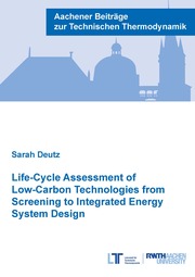 Life-Cycle Assessment of Low-Carbon Technologies from Screening to Integrated En - Cover