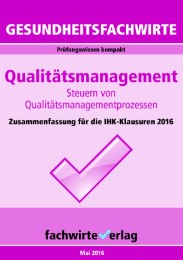 Gesundheitsfachwirte: Qualitätsmanagement - Cover