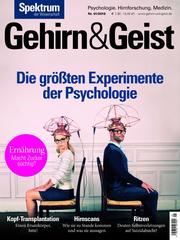 Gehirn&Geist 1/2018 Die größten Experimente der Psychologie - Cover