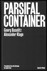 Parsifal Container - Cover