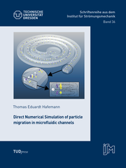 Direct Numerical Simulation of particle migration in microfluidic channels