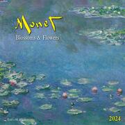 Claude Monet - Blossoms & Flowers 2024 - Cover