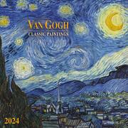Van Gogh - Classic Paintings 2024 - Cover