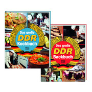 DDR-Kochbuch und DDR-Backbuch Set