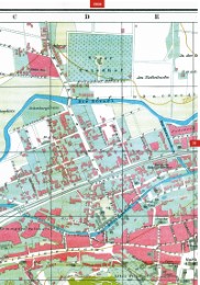 Stadtpläne mit Stadtansichten der Stadt EISENACH 1650-1717-1837-1908 - Abbildung 2