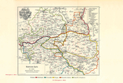 Bau- und Kunstdenkmäler des MANSFELDER GEBIRGSKREIS 1893. Buch und Karte - Abbildung 1