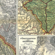Historische Karte: Provinz SCHLESIEN im Deutschen Reich - um 1910 (gerollt) - Abbildung 1