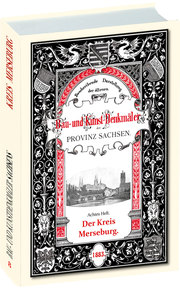 Bau- und Kunstdenkmäler des Kreises MERSEBURG 1883 - Cover