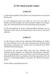 Grundgesetz für die Bundesrepublik Deutschland vom 23. Mai 1949 - Abbildung 1