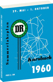 Kursbuch der Deutschen Reichsbahn - Sommerfahrplan 1960