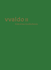 vvaldo II - Folcwins Gedächtnis - Cover