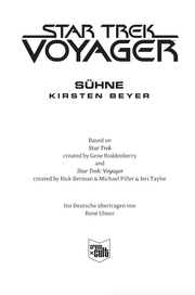 Star Trek - Voyager 11: Sühne - Abbildung 1