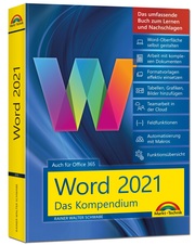 Word 2021 - Das umfassende Kompendium für Einsteiger und Fortgeschrittene - Cover