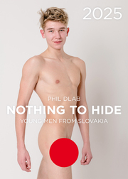 Nothing to Hide. Young Men from Slovakia 2025 - Cover